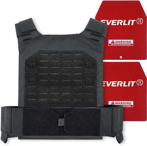 Miniatura 14 de EVERLIT Chaleco con peso ajustable de 14 libras/20 libras, peso incluido, para entrenamiento de peso corporal, fitness, entrenamiento, correr