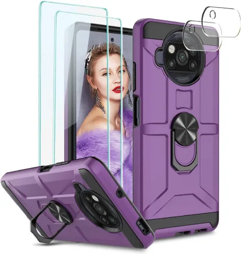 Miniatura 30 de Jeylly Funda protectora para Xiaomi Redmi Note 9 Pro, Redmi Note 9 Pro Max para mujeres y hombres, a prueba de caídas a prueba de golpes de grado