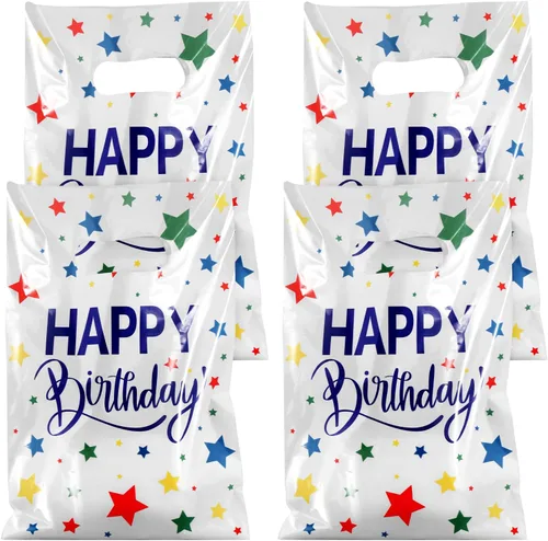 Miniatura 29 de Hxezoc 50 Piezas Bolsas de Caramelos de Neón Brillan en la Oscuridad Bolsas de Golosinas Bolsas de Plástico Coloridas para Treats Envoltura de Negro