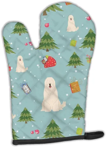 Miniatura 234 de Caroline's Treasures BB2732OVMT Dog House Collection Border Collie - Guante de horno grueso resistente al calor para sartenes calientes y horno
