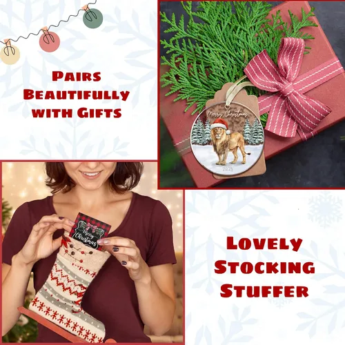 Miniatura 4 de KATLADIZ Adorno de Bigfoot - Adornos de Sasquatch - Regalos divertidos de Bigfoot, regalos de Sasquatch para mujeres y hombres - Adornos de pie