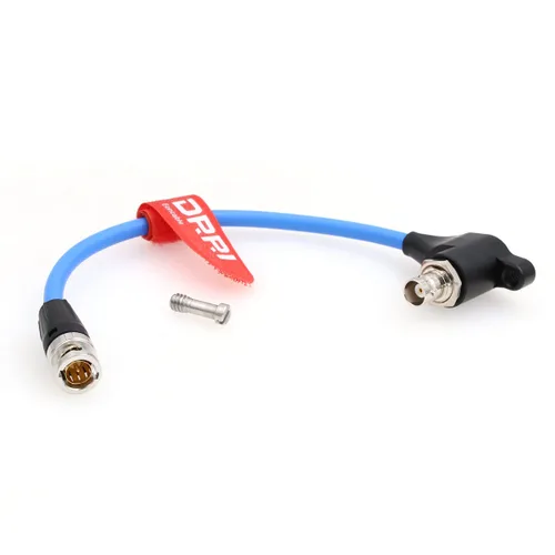 Miniatura 8 de Cable protector SDI 12G aisladores galvánicos BNC macho a ángulo recto BNC hembra para RED Komodo, ARRI Mini (negro)