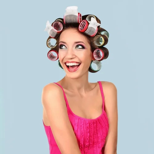Miniatura 6 de Tbestmax 24 clips de rodillo caliente para rizador de pelo, clip de garra, reemplazo de sección de cabello para mujeres y niñas, color blanco