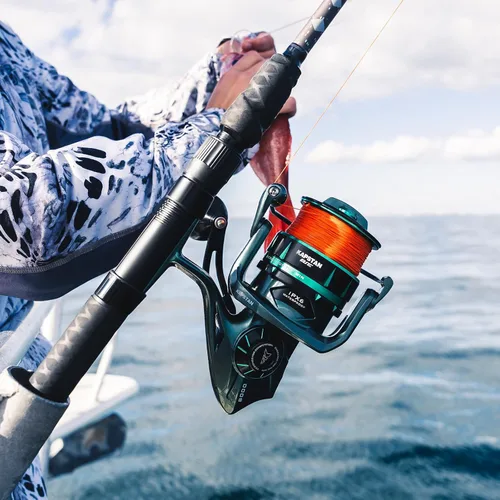 Miniatura 3 de KastKing Kapstan Elite Saltwater Spinning Fishing Reel, Up to 55LBs Max Drag, IPX6 Waterproof & Corrosion-Resistant Bearing System - Ideal Fishing