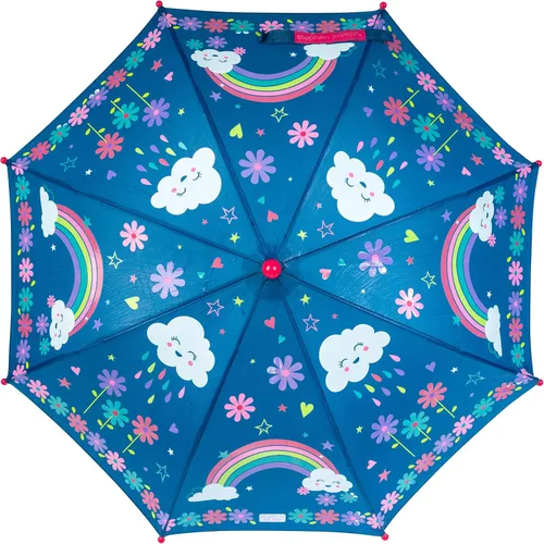 Miniatura 23 de Stephen Joseph Kids' Color Changing Wet Dry Umbrella, Water reacting, Pinch Free Umbrellas for Rain Children's Umbrella, BUTTERFLY, 23"X29