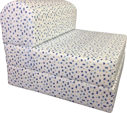 Miniatura 7 de D&D Futon Furniture Cama plegable de 70 x 32 x 6 pulgadas, color rojo y blanco, silla plegable para invitados, sofá, espuma de alta densidad, 1.8