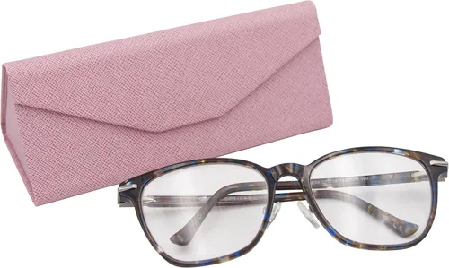 Miniatura 57 de Real Sic Funda para lentes de sol para hombres y mujeres, soporte magnético plegable para lentes de sol, inspirado en el color sólido