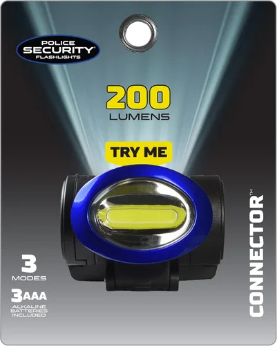 Miniatura 4 de Police Security Flashlights 99645 Connector 150 Lumens LED Headlamp