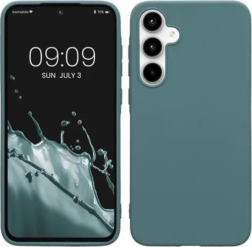 Miniatura 210 de kwmobile Funda compatible con Samsung Galaxy A23 4G / 5G - Funda de silicona TPU metálica suave y delgada - Rojo oscuro metálico