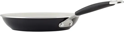 Miniatura 12 de Rachael Ray Cucina - Juego de utensilios de cocina de cerámica, 13 piezas, ollas y sartenes de cerámica con sartenes antiadherentes, sartén