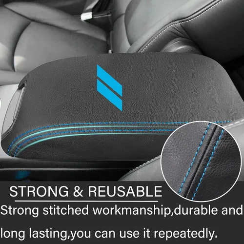 Miniatura 3 de YOSRTER - Funda para el reposabrazos de la consola central para Dodge Journey, accesorios 2011-2018 2019 2020, de piel antiarañazos