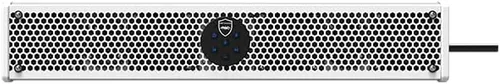 Wet Sounds Barra de sonido blanca Stealth-6 Ultra HD | Unidad de 6 altavoces de 200 vatios con un nuevo control remoto inalámbrico RF