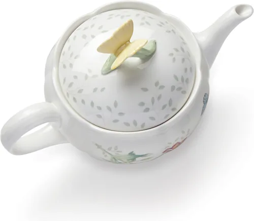 Miniatura 3 de Lenox Butterfly Meadow - Tetera, 2.8 libras, multicolor