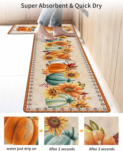 Miniatura 4 de Tapete de baño para bañera del suroeste, antideslizante, de secado rápido y absorbente, de tierra de diatomeas, fregadero de cocina, tapete