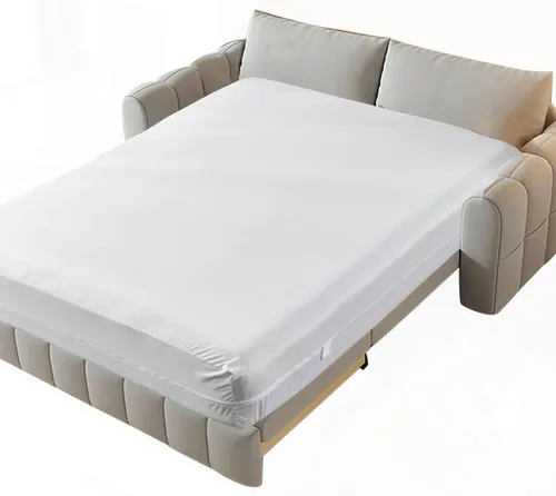Miniatura 5 de Protector de colchón con cremallera para litera de caravana de 30 x 75 pulgadas, 100% impermeable, funda completa de colchón de 6 caras, 9-12 9-12