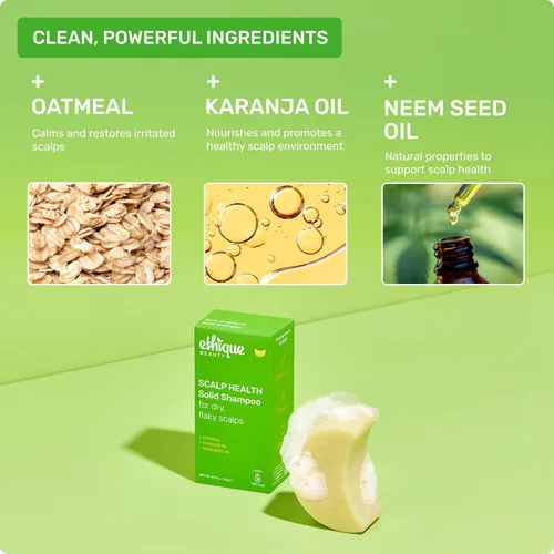 Miniatura 3 de Set de Barras de Champú y Acondicionador para el Cuero Cabelludo Saludable de Ethique Beauty para Cuero Cabelludo Seco, Escamoso y con Picazón