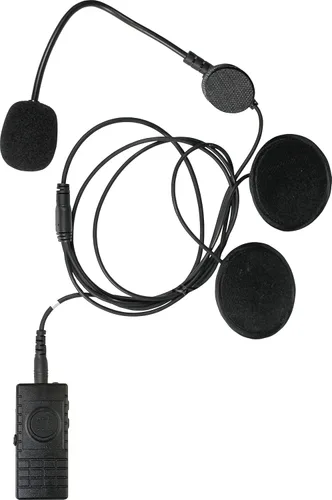 El PRYMEBLU® BTH-300-MAX-KIT7 es un versátil kit de casco Bluetooth para motocicletas, que permite una comunicación perfecta con radios