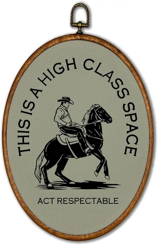 Miniatura 8 de KSDUT Arte de Pared Occidental de Vaquero Ágata Verde - Arte de Pared Preppy Moderno del Suroeste en Lienzo con Marco Colgante, Arte de Pared