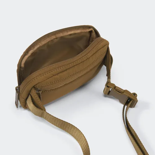 Miniatura 6 de Mini riñonera Pander impermeable de 0.7 litros, cangurera para todas partes para mujeres y hombres., Marrón, Sólido