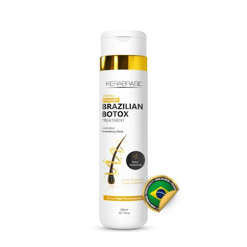 Miniatura 8 de Brazilian Botox Keratin STEP 03 - Reparación profunda y fortalecimiento para cabello dañado, encrespado, tratado químicamente Cerraduras suaves