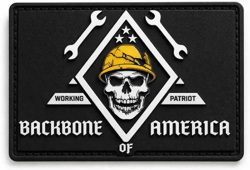 Miniatura 18 de Parche táctico – 1776 FAFO Original 3D PVC Morale Patch – Parches patrióticos estadounidenses resistentes de Estados Unidos para militares, policía