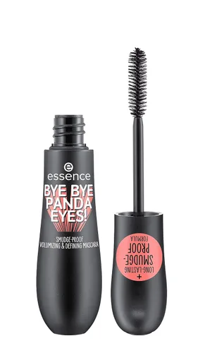essence Paquete de 3 rímel de tubos Bye Panda Eyes | A prueba de manchas, definición voluminizadora | Vegana, sin parabenos, sin aceite | Libre de