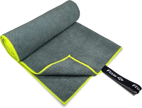 Miniatura 3 de Flow - Toalla de natación de microfibra de secado rápido, toallas de piscina para natación competitiva y otros deportes acuáticos con opciones Gris