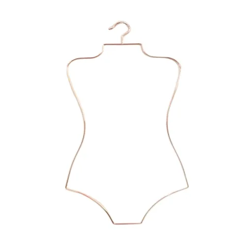 Miniatura 3 de 2 ganchos para traje de baño con forma de cuerpo, organizador de armario para niños, perchero para ropa de playa, colgador de ropa para armario