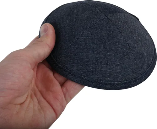 Miniatura 3 de Sombrero kipá de lino para hombres y niños, hermoso, transpirable, cómodo, suave, Yamaka Kippa - para celebrar