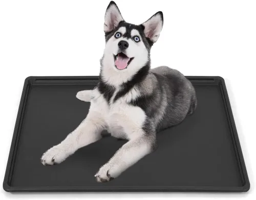 Miniatura 9 de Almohadilla y bandeja lavable a máquina BOWHAUS para jaula de perro de 24 pulgadas, alfombra plana antideslizante y cómoda para dormir y bandeja