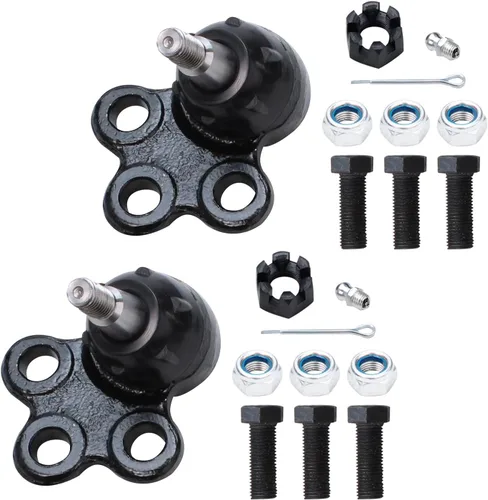 Miniatura 40 de Detroit Axle - 2 rótulas delanteras inferiores para Jeep Grand Cherokee Dodge Durango 2011-2020 2012 2013 2014 2015 2016 2017 2018 2019 Reemplazo