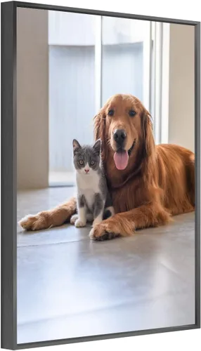 GENTLE DEER Impresiones en Lienzo Personalizadas con Tus Fotos - Impresiones en Lienzo Personalizadas Imágenes Personalizadas Regalos con Marco de