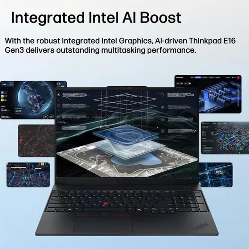 Miniatura 6 de Lenovo ThinkPad E16 Gen 3 - Laptop empresarial, listo para empresas, Intel Ultra 5 225H, DDR5 de 16 GB, SSD NVMe de 1 TB, IPS FHD+ de 16 pulgadas