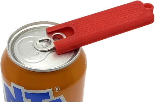 Miniatura 2 de Intulon - Abrepestañas de latas de soda, elevador de pestañas para una apertura fácil - Gadget de cocina compacto para personas mayores, apto