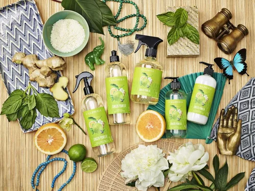 Miniatura 5 de Caldrea Loción de manos, para manos secas, hecha con manteca de karité, aloe vera y glicerina y otros ingredientes cuidadosamente elegidos, aroma a