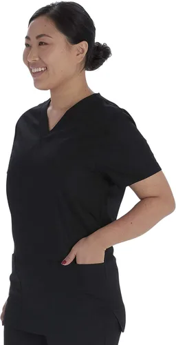 Miniatura 5 de Vital Threads Conjunto de exfoliantes para hombres y mujeres con cuello en V y pantalón con cordón VT526C