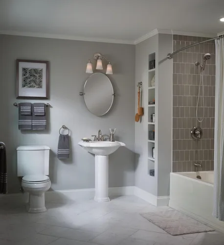 Miniatura 2 de Moen Y2603BN Herrajes de baño, 0.45, níquel cepillado