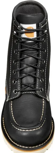 Miniatura 4 de Carhartt Botines de cuña de 6 pulgadas impermeables con punta suave para mujer, Negro
