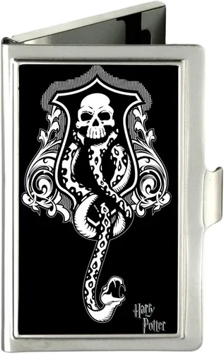 Miniatura 9 de Buckle-Down Tarjetero Hufflepuff Crest Golds/Negro - Pequeño