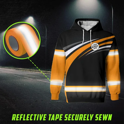 Miniatura 3 de Uniform Company - Polo reflectante de alta visibilidad para hombres y mujeres, polo de seguridad, ropa de trabajo para trabajadores