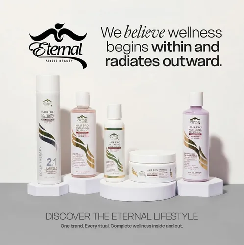 Miniatura 8 de Eternal Spirit Hair Pro - Paquete de champú y acondicionador, 16 onzas líquidas cada uno, edición especial, juego hidratante para el cuidado