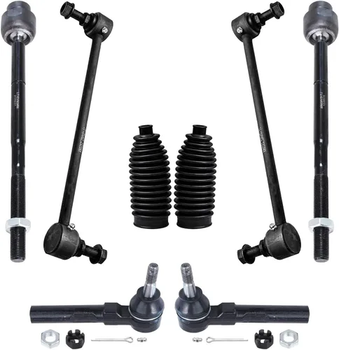 Detroit Axle - Kit de suspensión delantera de 8 piezas para Chevrolet Malibu Pontiac G6 Saturn Aurora 2004-2012, 2 barras estabilizadoras, 4