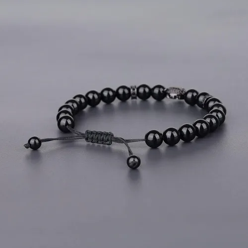 Miniatura 6 de COAI - Pulsera semipreciosa de leopardo para hombre y mujer