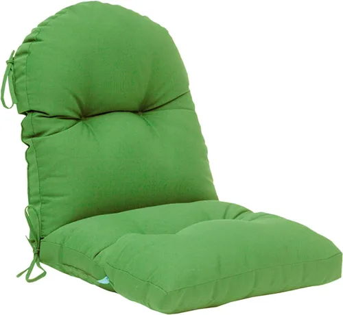 Miniatura 12 de QILLOWAY Cojín copetudo para silla de exterior, impermeable, 43 x 20 x 4 pulgadas, antideslizante, almohadilla de repuesto para muebles de mimbre