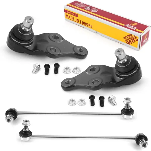 Miniatura 232 de Metrix Premium Chassis Parts - Juego de 4 piezas de articulación de rótula superior y barra estabilizadora delantera para Ford Ranger RWD 1998-2011