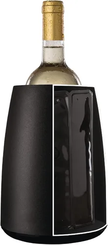 Miniatura 5 de Vacu Vin Rapid Ice – Enfriador de vino elegante – Negro, negro, Negro