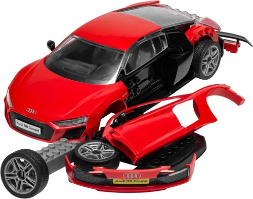 Miniatura 5 de Airfix J6049 Quickbuild Kits de Modelos de Autos de Plástico - Audi R8 Coupé - Kit de Fácil Montaje que se Ensambla a Presión, Auto Clásico