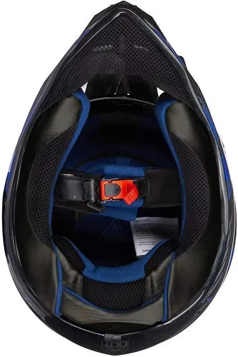 Miniatura 5 de ILM Casco de cara completa para motocicleta, motocross y cuatrimoto para niños y jóvenes, aprobado por el Departamento de Transporte de Estados