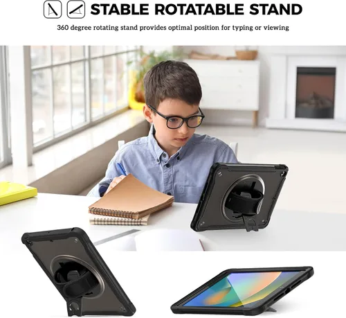 Miniatura 5 de ProCase Funda Resistente para iPad de 9ª/8ª/7ª Generación de 10.2 Pulgadas 2021/2020/2019 Funda, Cubierta Resistente de Servicio Pesado a Prueba