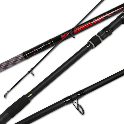 Miniatura 9 de Fiblink Caña de pesca de surf, 2 piezas/3 piezas, portátil, caña de surf para agua salada (9'/10'6"/12')